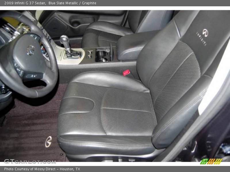 Blue Slate Metallic / Graphite 2009 Infiniti G 37 Sedan