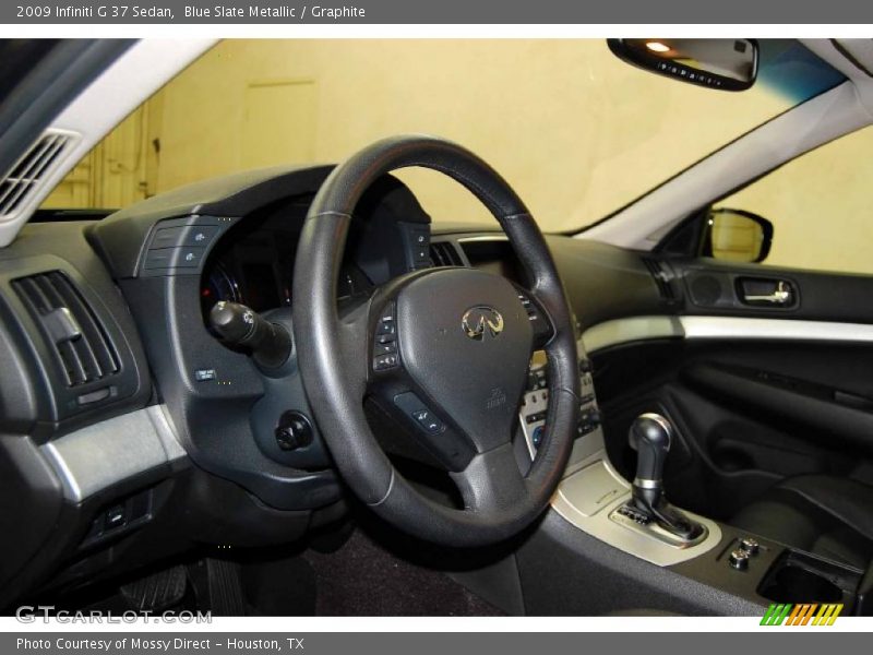 Blue Slate Metallic / Graphite 2009 Infiniti G 37 Sedan