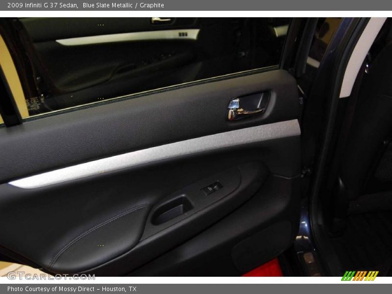 Blue Slate Metallic / Graphite 2009 Infiniti G 37 Sedan