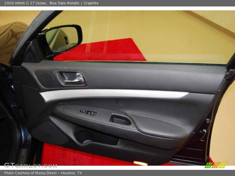 Blue Slate Metallic / Graphite 2009 Infiniti G 37 Sedan