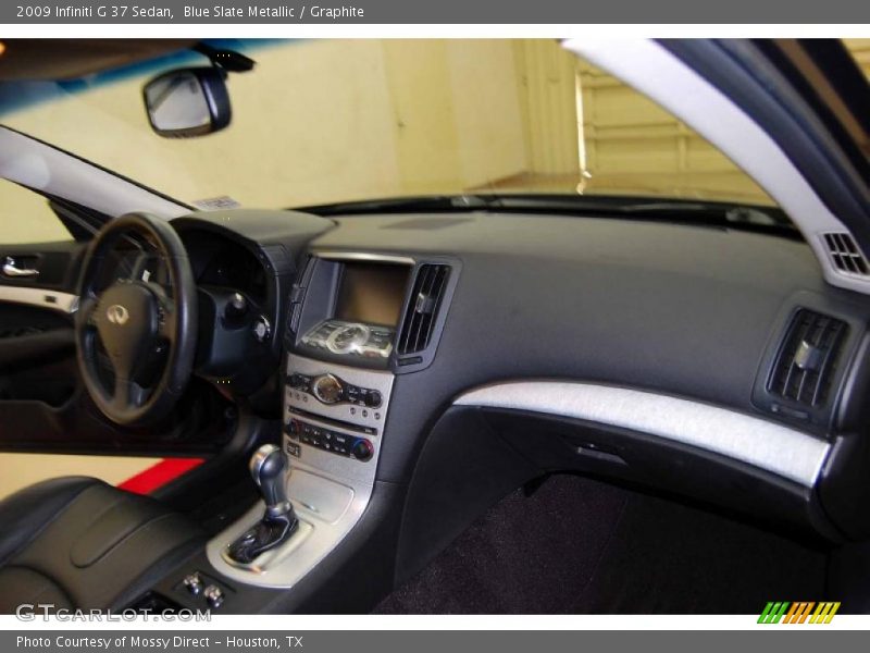 Blue Slate Metallic / Graphite 2009 Infiniti G 37 Sedan