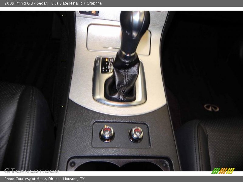 Blue Slate Metallic / Graphite 2009 Infiniti G 37 Sedan