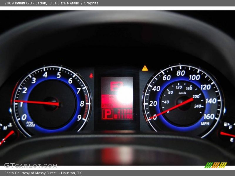 Blue Slate Metallic / Graphite 2009 Infiniti G 37 Sedan