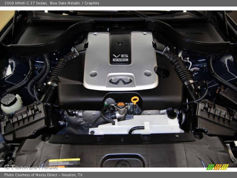 Blue Slate Metallic / Graphite 2009 Infiniti G 37 Sedan