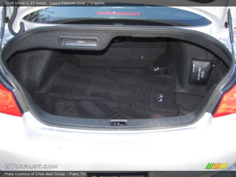 Liquid Platinum Silver / Graphite 2008 Infiniti G 35 Sedan