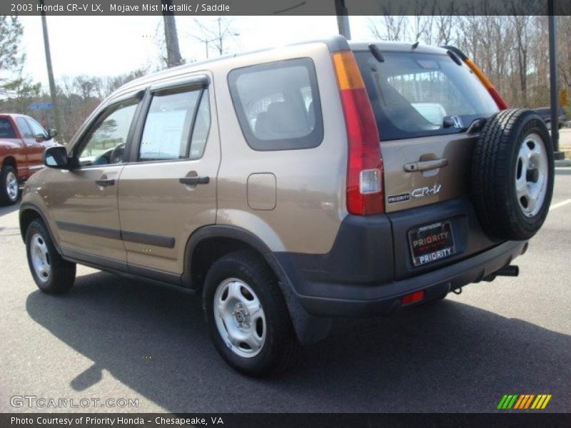 Mojave Mist Metallic / Saddle 2003 Honda CR-V LX