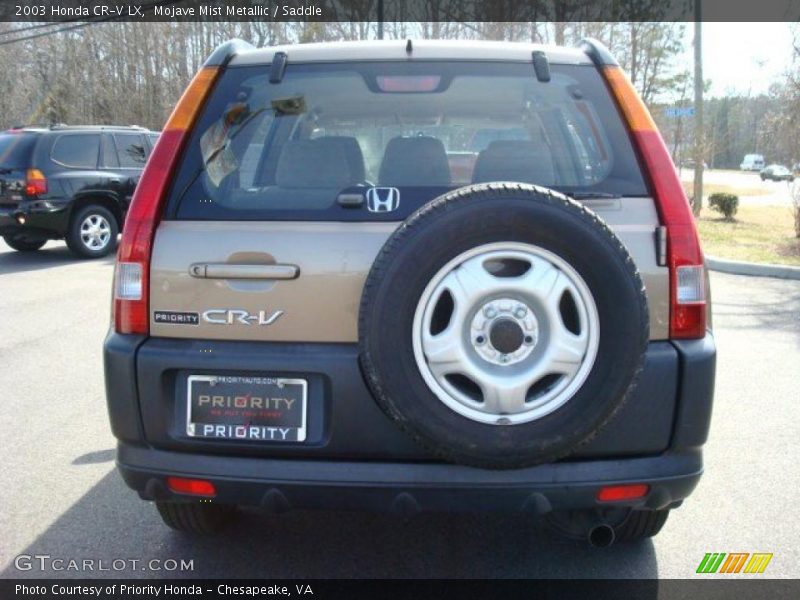 Mojave Mist Metallic / Saddle 2003 Honda CR-V LX