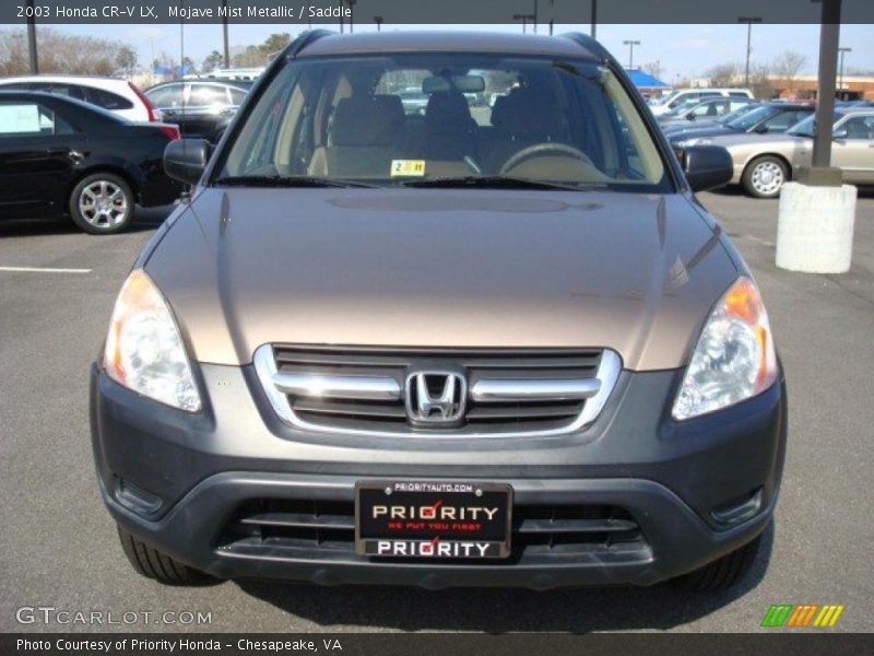 Mojave Mist Metallic / Saddle 2003 Honda CR-V LX