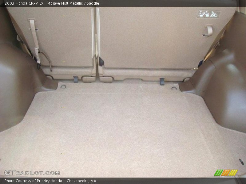 Mojave Mist Metallic / Saddle 2003 Honda CR-V LX