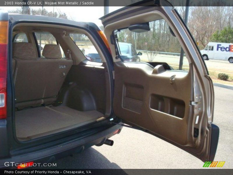 Mojave Mist Metallic / Saddle 2003 Honda CR-V LX