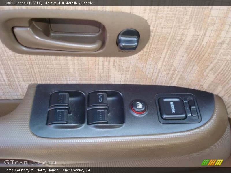 Mojave Mist Metallic / Saddle 2003 Honda CR-V LX