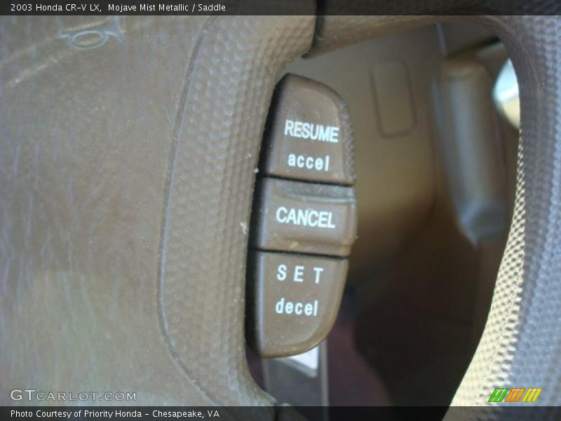 Mojave Mist Metallic / Saddle 2003 Honda CR-V LX