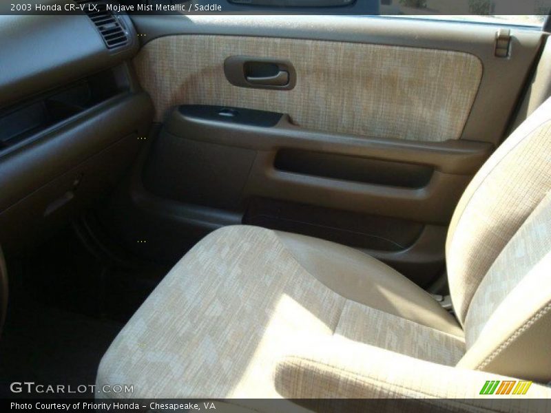 Mojave Mist Metallic / Saddle 2003 Honda CR-V LX