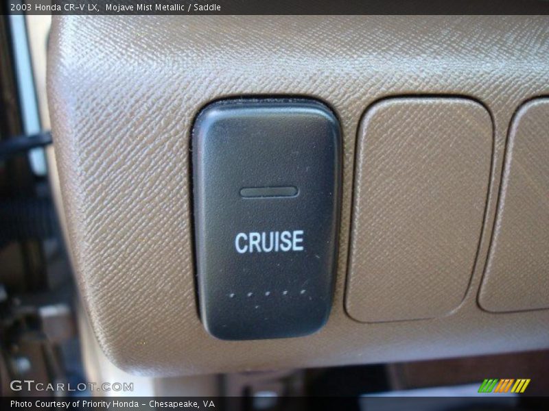 Mojave Mist Metallic / Saddle 2003 Honda CR-V LX