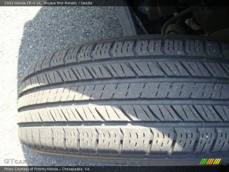 Mojave Mist Metallic / Saddle 2003 Honda CR-V LX