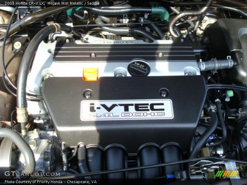 Mojave Mist Metallic / Saddle 2003 Honda CR-V LX