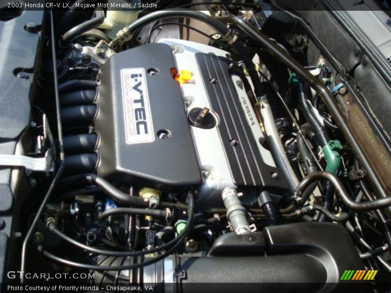 Mojave Mist Metallic / Saddle 2003 Honda CR-V LX