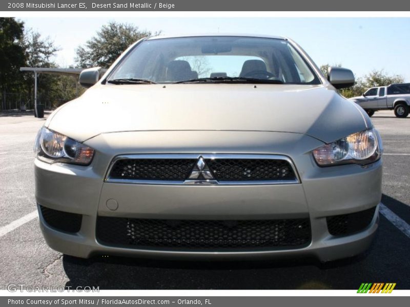 Desert Sand Metallic / Beige 2008 Mitsubishi Lancer ES