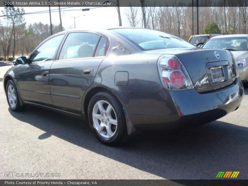 Smoke Metallic / Charcoal/Gray 2006 Nissan Altima 2.5 S