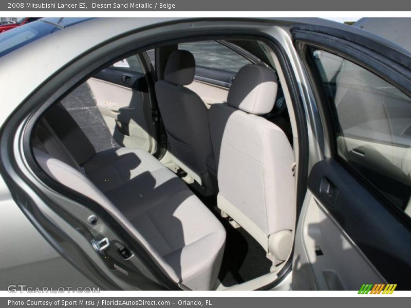 Desert Sand Metallic / Beige 2008 Mitsubishi Lancer ES