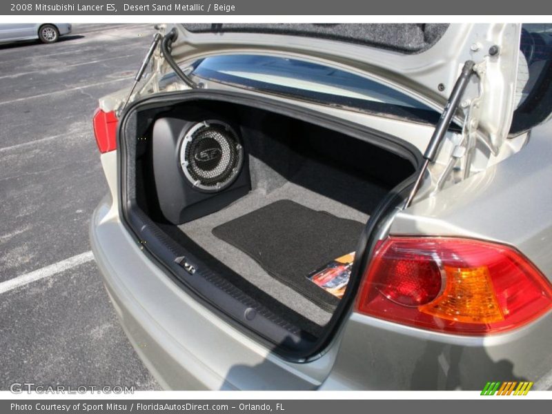 Desert Sand Metallic / Beige 2008 Mitsubishi Lancer ES