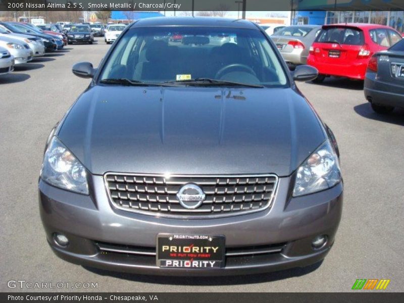 Smoke Metallic / Charcoal/Gray 2006 Nissan Altima 2.5 S