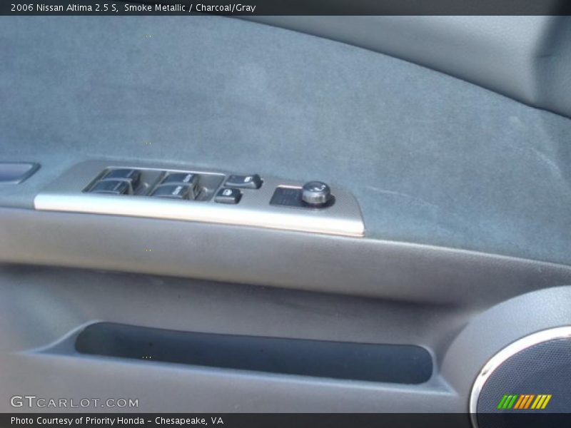 Smoke Metallic / Charcoal/Gray 2006 Nissan Altima 2.5 S