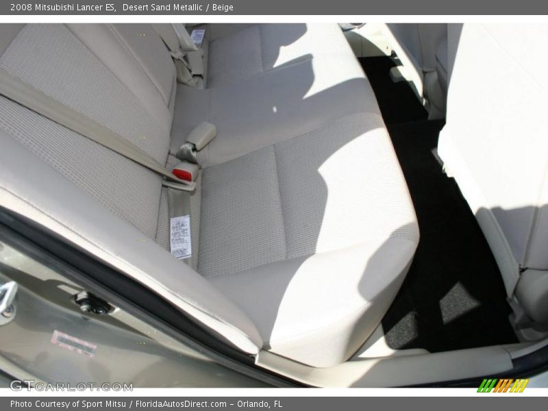 Desert Sand Metallic / Beige 2008 Mitsubishi Lancer ES