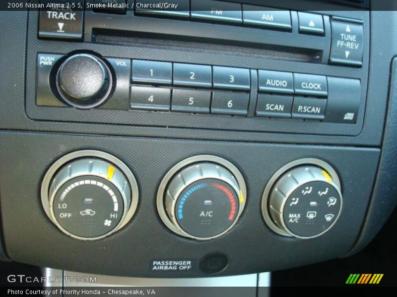 Smoke Metallic / Charcoal/Gray 2006 Nissan Altima 2.5 S