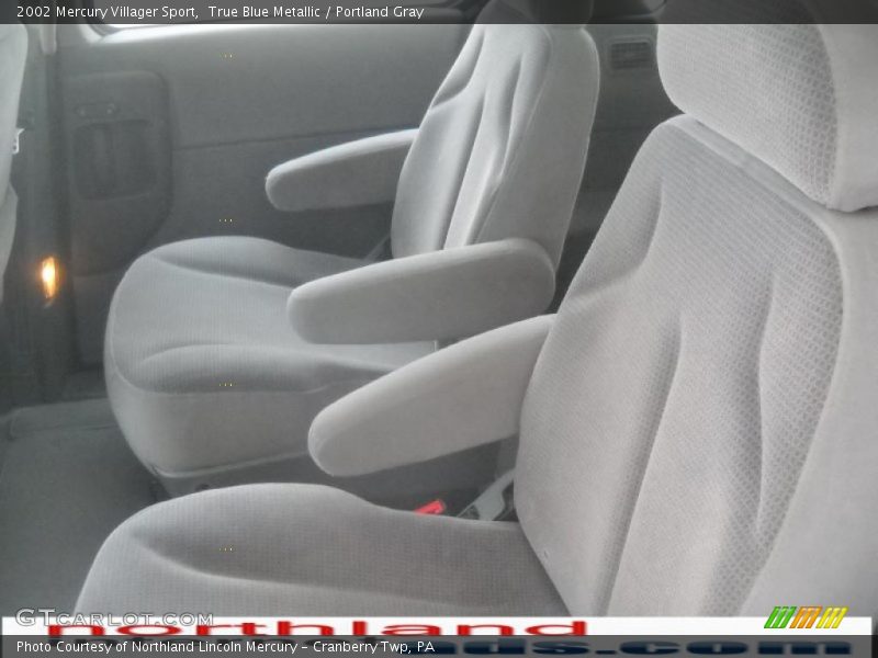True Blue Metallic / Portland Gray 2002 Mercury Villager Sport