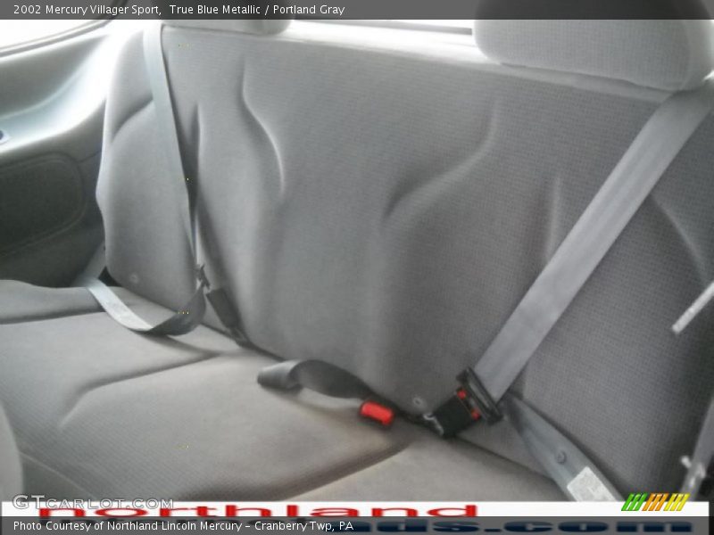 True Blue Metallic / Portland Gray 2002 Mercury Villager Sport