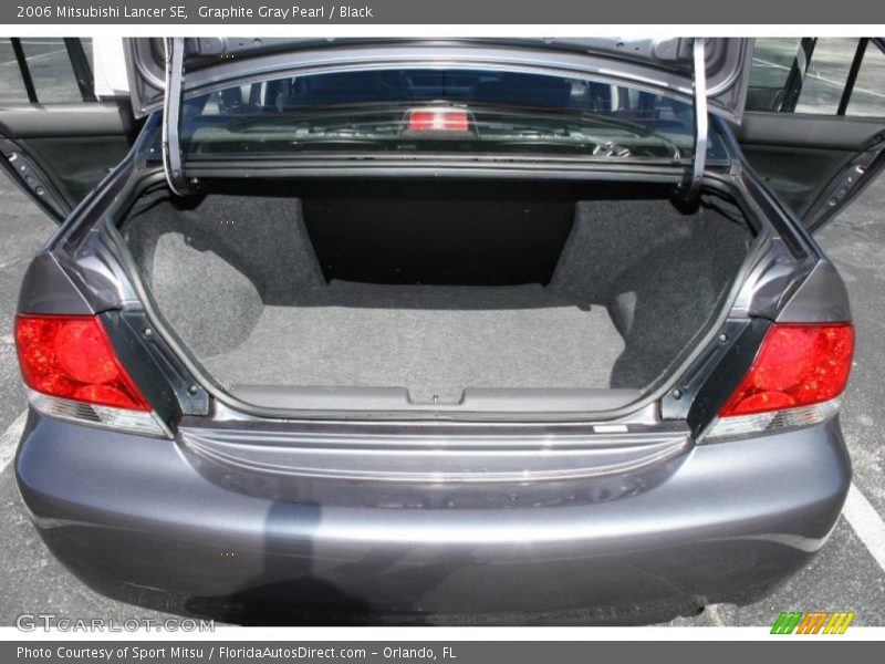 Graphite Gray Pearl / Black 2006 Mitsubishi Lancer SE