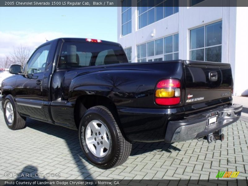 Black / Tan 2005 Chevrolet Silverado 1500 LS Regular Cab