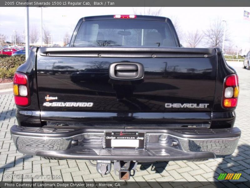 Black / Tan 2005 Chevrolet Silverado 1500 LS Regular Cab
