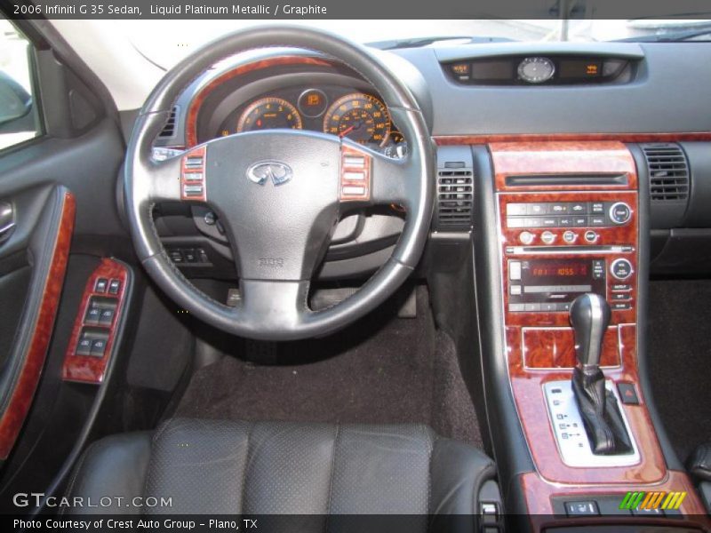 Liquid Platinum Metallic / Graphite 2006 Infiniti G 35 Sedan