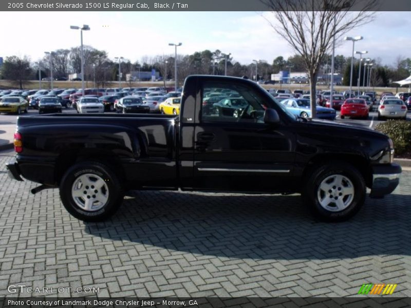 Black / Tan 2005 Chevrolet Silverado 1500 LS Regular Cab