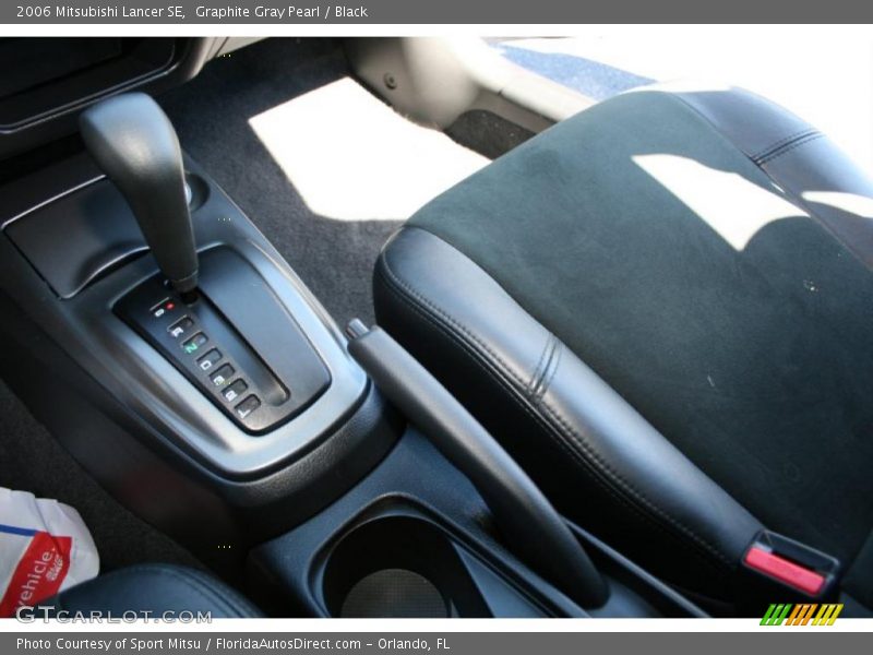 Graphite Gray Pearl / Black 2006 Mitsubishi Lancer SE