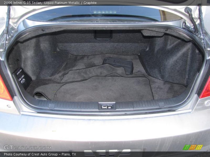Liquid Platinum Metallic / Graphite 2006 Infiniti G 35 Sedan
