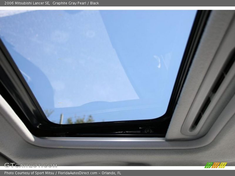 Graphite Gray Pearl / Black 2006 Mitsubishi Lancer SE