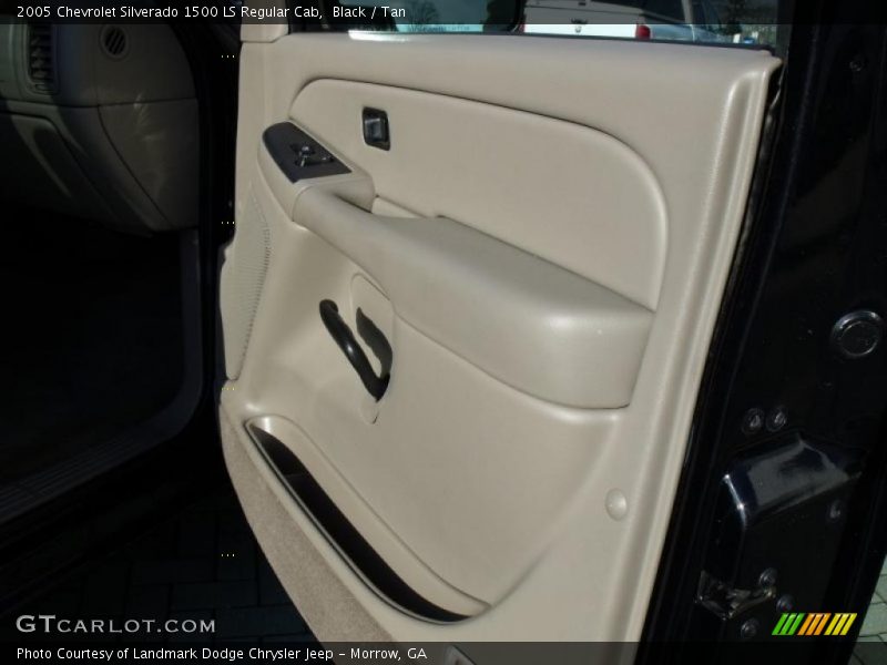 Black / Tan 2005 Chevrolet Silverado 1500 LS Regular Cab