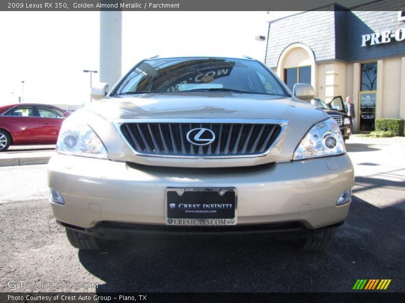 Golden Almond Metallic / Parchment 2009 Lexus RX 350