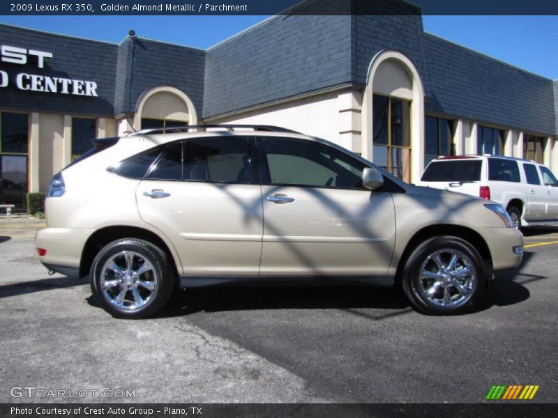 Golden Almond Metallic / Parchment 2009 Lexus RX 350