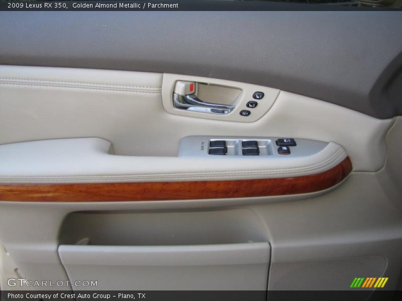 Golden Almond Metallic / Parchment 2009 Lexus RX 350