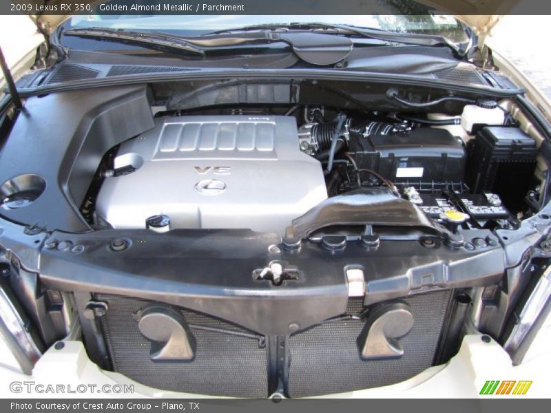 Golden Almond Metallic / Parchment 2009 Lexus RX 350