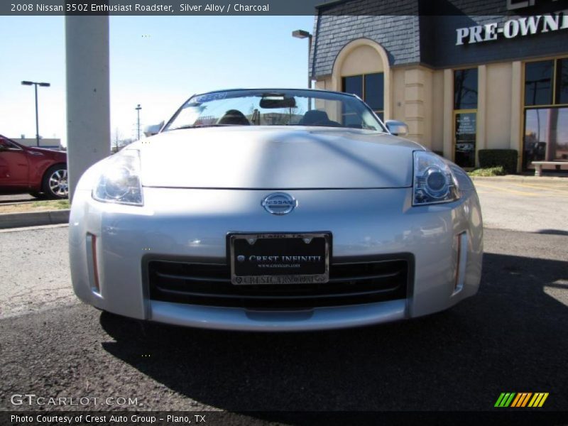 Silver Alloy / Charcoal 2008 Nissan 350Z Enthusiast Roadster