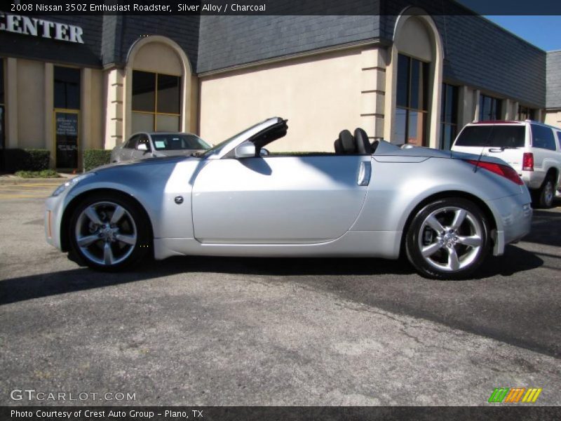 Silver Alloy / Charcoal 2008 Nissan 350Z Enthusiast Roadster