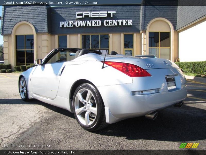 Silver Alloy / Charcoal 2008 Nissan 350Z Enthusiast Roadster