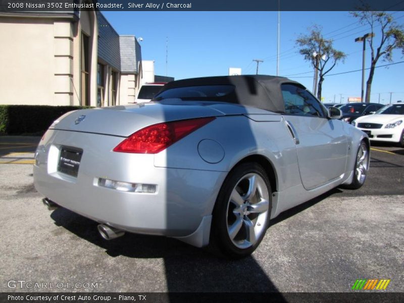 Silver Alloy / Charcoal 2008 Nissan 350Z Enthusiast Roadster