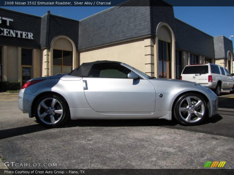 Silver Alloy / Charcoal 2008 Nissan 350Z Enthusiast Roadster