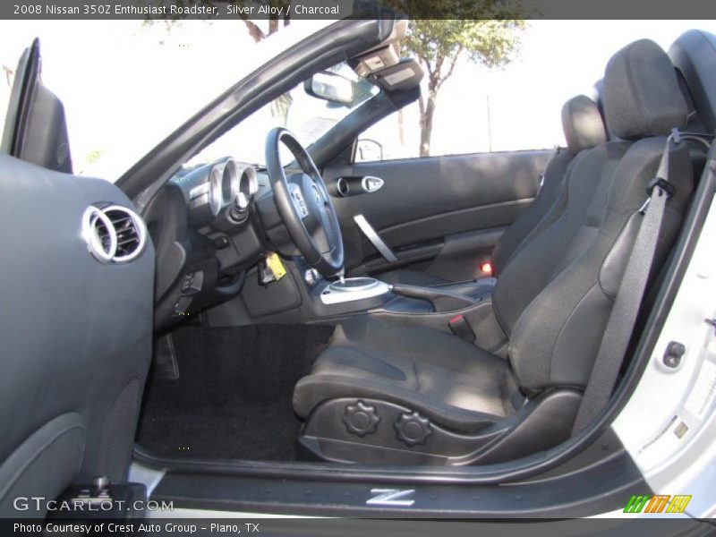 Silver Alloy / Charcoal 2008 Nissan 350Z Enthusiast Roadster